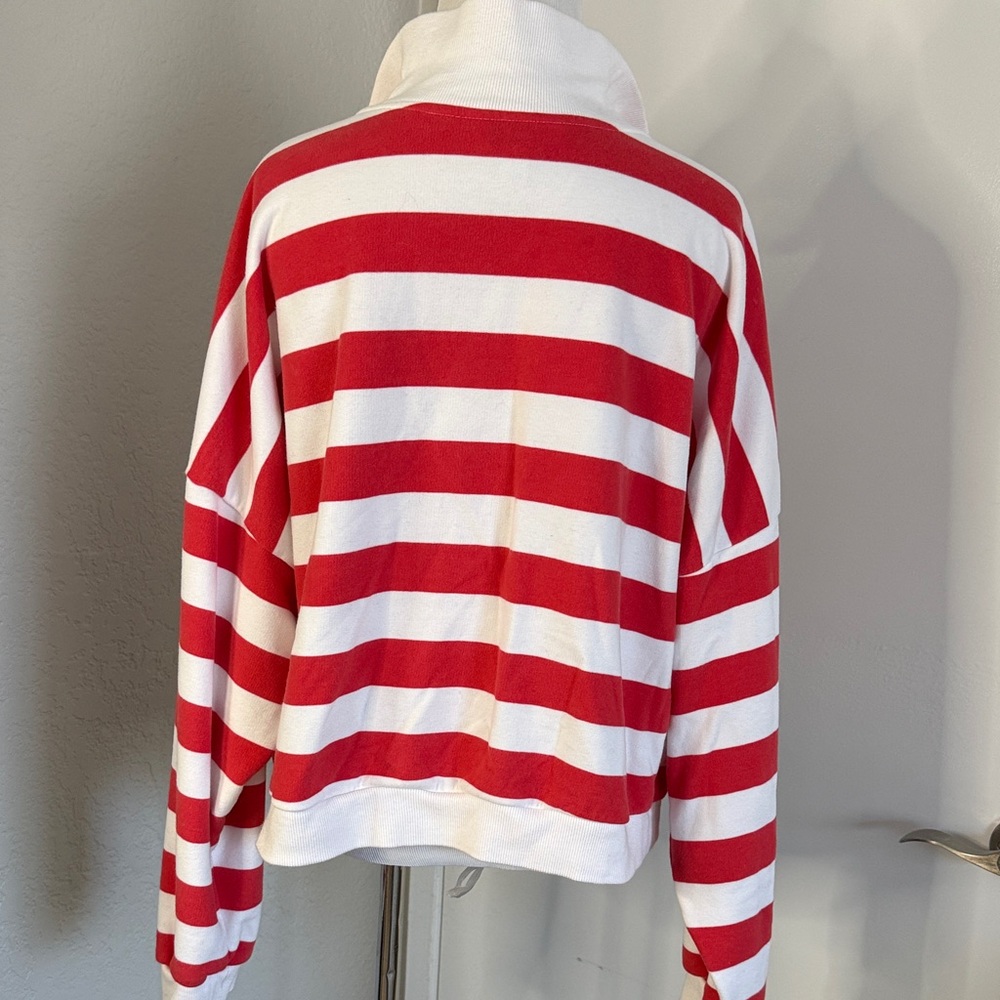 JoyLab Rugby Striped Pullover - Picture 4 of 6